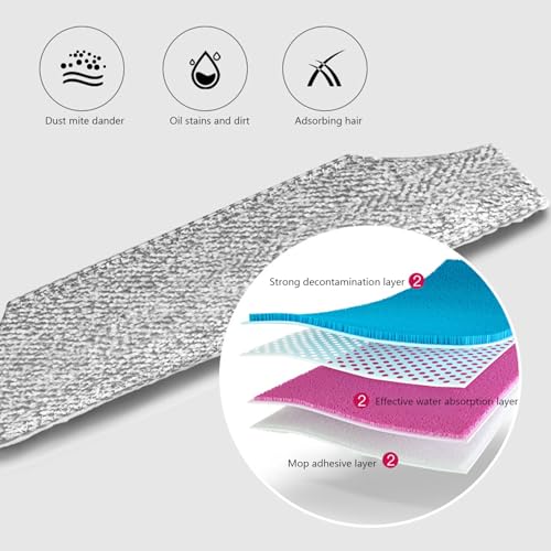 Hand Push Sweeper Manual Vacuum Sweeper 2 in 1 Hand Push 180 Degree Rotating Sweeping Mop Crumb Vacuum Cleaner Home Cleaning Tool for Sweeping Style2 - color: Style2