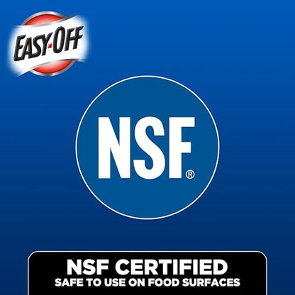 Easy-Off Fume Free PRO size Oven Cleaner Foam, Removes Grease & Burned-On Food, For Ovens, Air Fryers & More 24oz