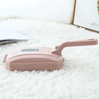 Handheld Carpet and Sofa Brush Non-Slip Pet Hair Remover Fur Roller Multi-Purpose Fabric Cleaner for Home Office Travel Random Color Shipping