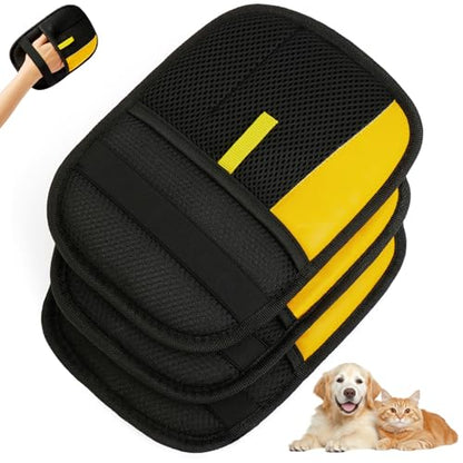 3Pcs Pet Hair Removal Glove for Cats & Dogs, Reusable Electrostatic Pet Hair Gloves,Pet Hair Remover, Newly Upgraded Pet Hair Removal Tool for Car Seat,Clothing,Carpet,Couch