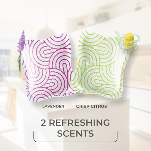 O-Cedar RinseClean Microfiber Spin Mop & Bucket Floor Cleaning System with Citrus and Lavender Pacs (Variety Pack) - size: RC W/Citrus & Lavender PACS