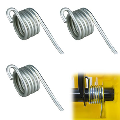 Comercial Mop Bucket Spring Replacement 3 Count Side-Press Wringer Torsion Springs Large 8 Loop Torsion Spring