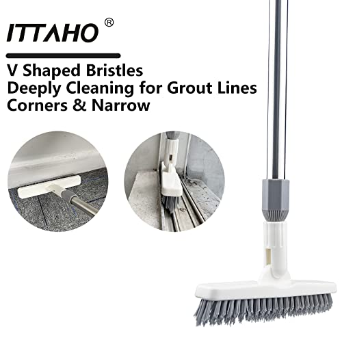 Long Handle Floor Cleaning Brush, Stiff bristles Brush
