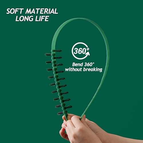 3 Pack Washing Machine Cleaning Brush, Crevice Brush of Drum Washing Machine, Home Essentials Cleaning Brush, Long Coil Brush Washing Machine Brush Stiff Bristle Cleaning Tool (3 Color) - color: 3 Color