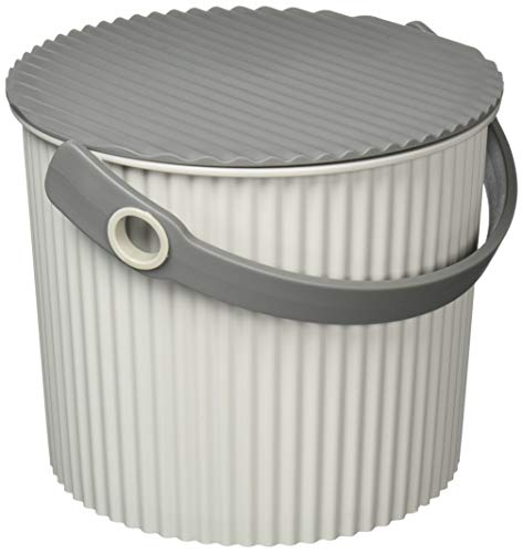 Hachimankasei 239734 Sceltevie Omnioutil Basket, Luxe Gray, Mini, 1.5 gal (4 L), Natural Luxe - color: Luxe Grey, style: Mini Size: 1.2 gal (4
