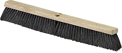 SPARTA Flo-Pac Blend Sweep Floor Sweep for Cleaning, 18 Inches, Black