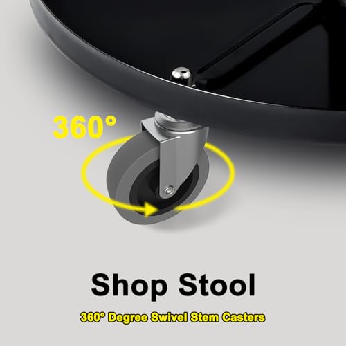 4 Inch Swivel Stem Caster Wheels, 7/16-Inch Stem Diameter Rubber Castors, Heavy Duty TPR Replacement Wheels for Utility Carts Rubbermaid Mop Bucket Shop Vac Weber Grills - 4 Pack - style: 4 Inch-7/16"x1-3/8"