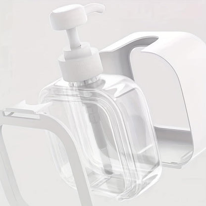 Manual Pump Dispenser Bottle 300ml, Decorative Refillable Soap Lotion Dispenser for Kitchen Bathroom Sink, Travel Portable Leak Proof Container for Dish Soap Shampoo