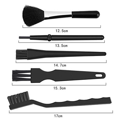 9 in 1 Anti Static Brushes Small Cleaning Kit Multi-Purpose Nylon Brush for Keyboard, PC Motherboards, Camera, Phone, Laptop, MacBook, Computer