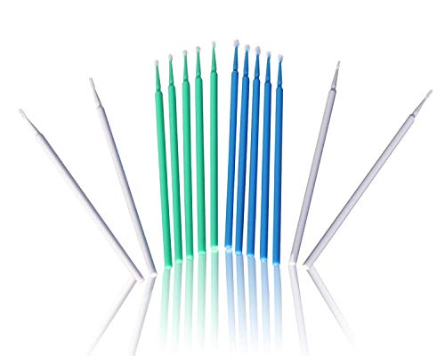 Phone Brush Cleaning Kit with Mini Soft Round Cotton and Felt Tip Brushes, Clean Phone, Water Wet Phones, Dry Phones, Tablet, Laptop, or Computer, 3 Different Size Heads, (35 Pieces)