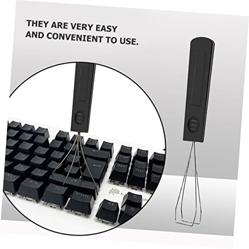 Hemoton 2sets Keyboard Cleaning Kit with Keycap Pullers Multi-Function Portable Dust Removal Tool for Lightweight Brush for Electronics and Circuit Boards Cleaning
