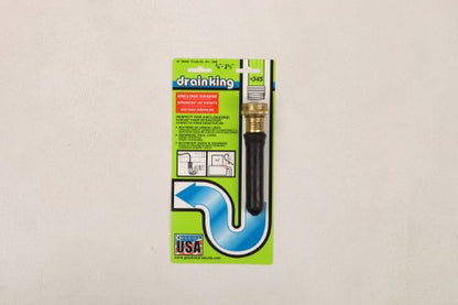 Drain King 345 Unclogs Bathroom Sinks, HVAC Condensation Drain, and Swimming Pool Drains, .75 to 1.5 Inch - style: 345 Unclogger