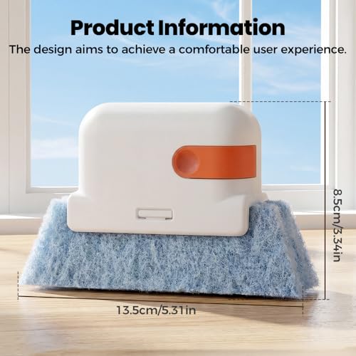 3PCS Magic Window Track Cleaner,2026 New Window Groove Cleaning Brush Tools Set Hand-held Cleaner Brushes Tools for Window lides Gaps,Sliding Door Track (Mix 3 PCS) - color: Mix 3 Pcs