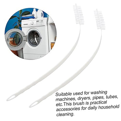 GLEAVI 2pcs Cleaning Brushes for Household Use Washing Machine Tool Dryer Lint Catcher Set