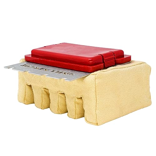 Grill Rescue BBQ Replaceable Scraper Cleaning Head, Bristle Free - Durable and Unique Tools for Cast Iron or Stainless-Steel Grates, Barbecue Cleaner (Replaceable Grill Grate Scraper Head) - color: Replaceable Grill Grate Scraper Head