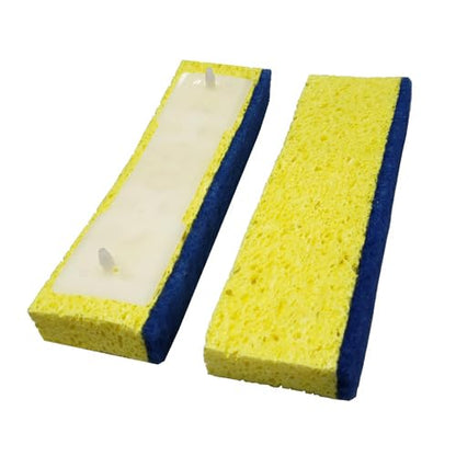 HOMEMAID® Cellulose Scrubber Refill - Metal Squeeze Sponge Mop Replacement (Made in USA)