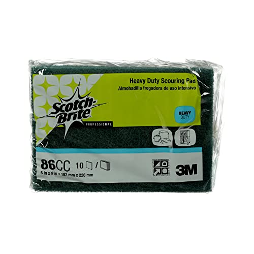 Scotch-Brite™ Extra Heavy Duty Pot 'n Pan Scour Pad No. 88, 3 1/2" x 5", Pack of 10
