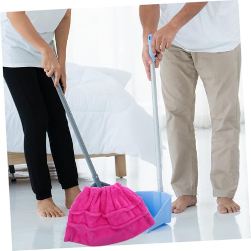Ipetboom 1pc Broom Cover Clean up Cleaner Washable Cleaning Indoor Soft Broom Microfiber Sweeper Mop Dust Cover Mops Reusable Mop Pads Sweeping Cloth Floor Absorbent Fleece