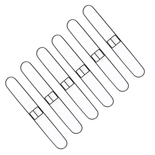 Matthew Cleaning Universal Commercial Clip-on Wire Industries Dust Mop Frame, 36 inch ( Pack of 6) Sold Seperately,Perfect for Floor Cleaning Home/Office/Lobby/Bathroom/Kitchen/Janitor - color: Dust Mop Frame, size: 36'' 6 Pack