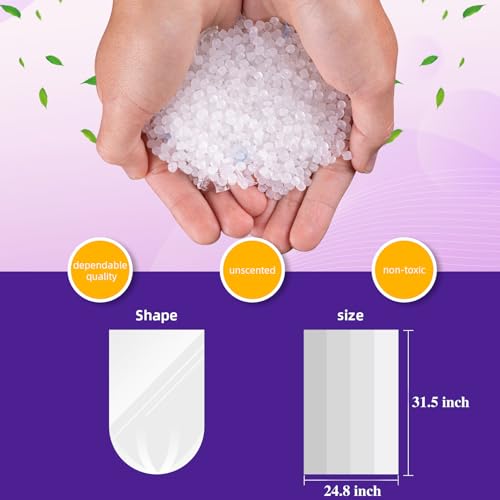 Tall-Kitchen Trash-Bags 13-Gallon Garbage Bag - Unscented Strong Large Outdoor Clear White Plastic Recycling Compactor Can Liners for Lawn Yard Office Bathroom Waste Basket, 3 Roll 75 Counts - style: PE-13Gal Clear 75