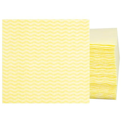 Disposable Dish Cloths Disposable Cleaning Towels, Reusable Wipes Highl Absorbent Quick-Dry Wipes for Kitchen, Bathroom, Household, 50 Sheets - color: Yellow