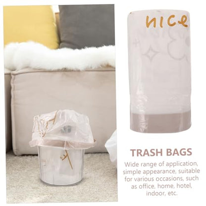 60pcs Thicken Garbage Bags Drawstring Trash Bags for Kitchen Large Heavy Duty for Home Office