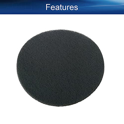 Auniwaig 1200-Grits 7 Inch Scrubber Scouring Pads Gray-Multipurpose, Drill Scuffing Disc Hoop and Loop Surface Conditioning Disc 6pcs - size: 1200# 6pcs