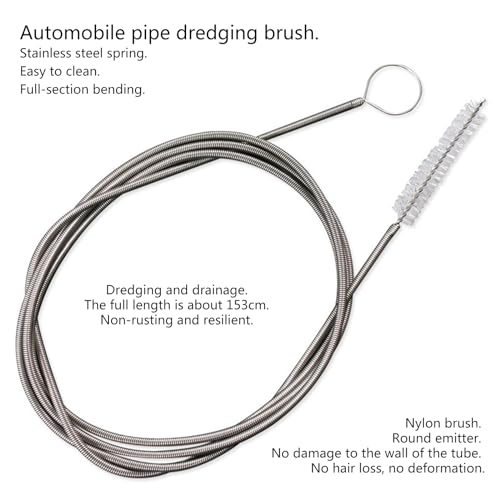 Flexible Drain Brush Extra Long Cleaner For Cleaning Plumbing Sink Fridge Pipe Air Tube Hose Dredging Brush Tool Pipe Cleaning Brush