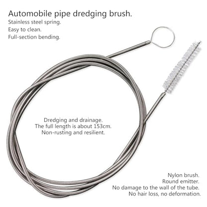 Flexible Drain Brush Extra Long Cleaner For Cleaning Plumbing Sink Fridge Pipe Air Tube Hose Dredging Brush Tool Pipe Cleaning Brush