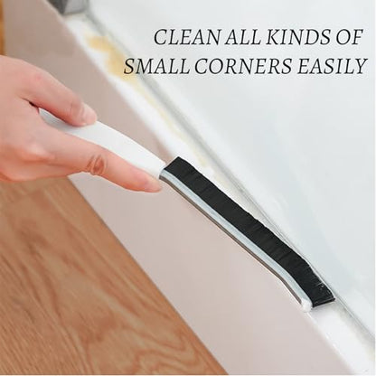 Crevice Cleaning Brush, 3Pcs Multifunctional Gap Brush for Home, Kitchen, Bathroom, Window Track