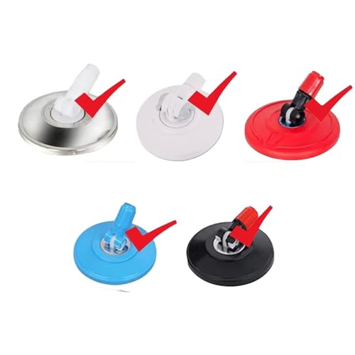 Mop Head Replacement,360° Spin Mop Replacement Head,Round Mop Head Microfiber Refills,8 Pack
