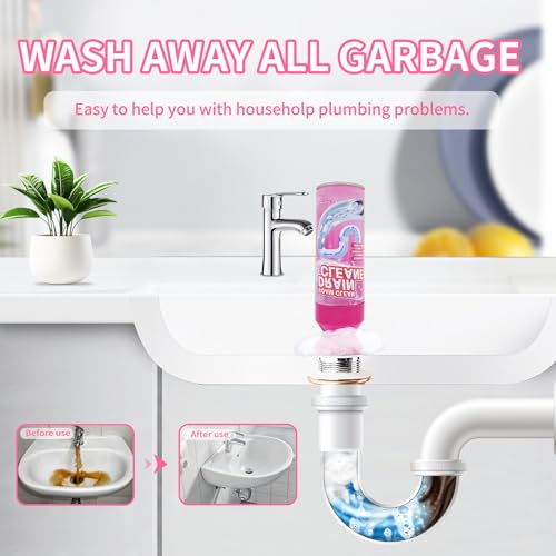 Foam Drain Cleaner, Drain Sink Cleaner and Deodorizer, Clog Remover for Kitchen, Sinks, Tubs (1 Pc) - size: 1 Pc