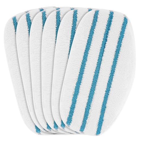 LINNIW 6 Pack Replacement Steam Mop Pads Compatible for PurSteam ThermaPro 10-in-1 - size: Pack of 6