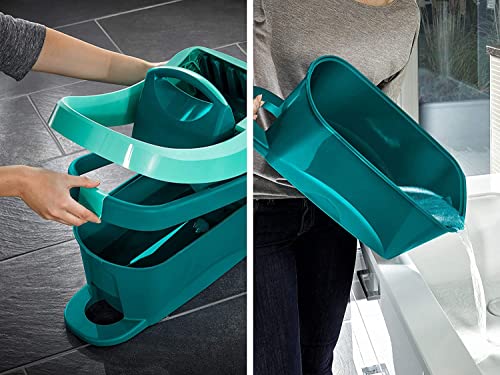 Leifheit Mop Press Professional Evo with Handy Integrated Wheels - style: Wiper Press Mobile