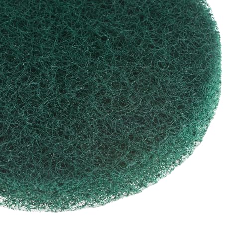 HARFINGTON 15pcs Drill Power Brush 4 Inch Tile Scrubber Scouring Pads 150-240 Grit for Bathroom Kitchen Household Cleaning - color: Green, size: 150-240 Grit