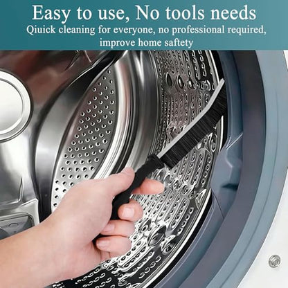 Dryer Vent Cleaner Kit - Long Dryer Vent Cleaning Brush, Dryer Lint Cleaner Remover Refrigerator Long Coil Cleaning Kit - Appliance Brush - AC Cleaning Brush Set for Household Tools