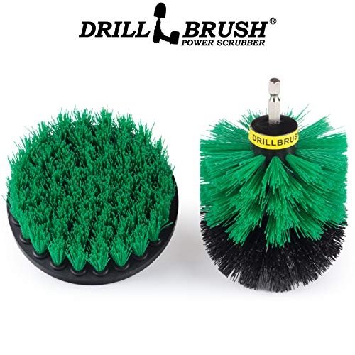 Kitchen Cleaning Supplies - Pots and Pans Cleaning Kit - Cast Iron Skillet Scrub Brushes - Deep Cleaning Kitchen Tools - Kitchen Sink Cleaning Brush - Air Fryer Scrubber Brush - Refrigerator Cleaner - color: Green