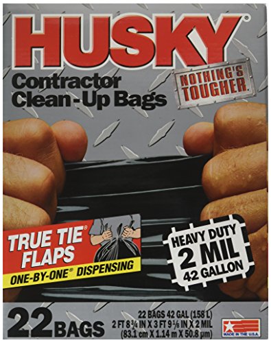 42gal 2m Contractor Bag Black