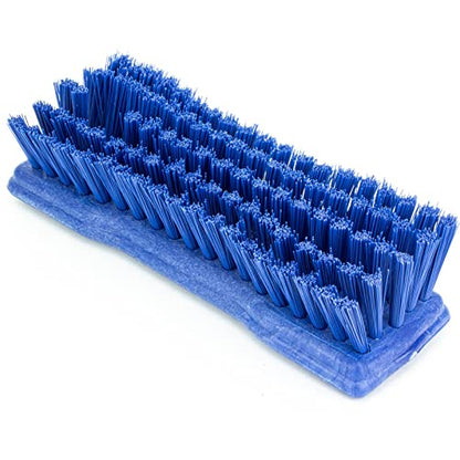 SPARTA Comfort Grip Scrub Brush Hand Brush for Bathroom, Kitchens, Countertop, Plastic, 2 Inches, Blue - color: Blue