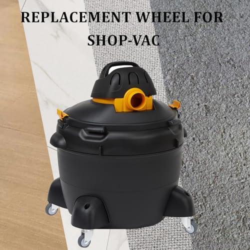 RILIDRI 2-Inch Swivel Stem Caster, 7/16-Inch Stem Diameter Rubber Wheel, Thermoplastic Rubber TPR Replacement Wheels for Weber Grill Shop Vac - 4 Pack - style: 2 Inch-125LB (No Brakes)