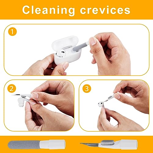 20 in 1 Multi-Functional Portable Electronic Cleaning Kit, Computer Keyboard Cleaner Brush Kit, Laptop Phone Screen Keyboard Cleaner Kit for Computer, Camera Lens, Keyboard, Headphones