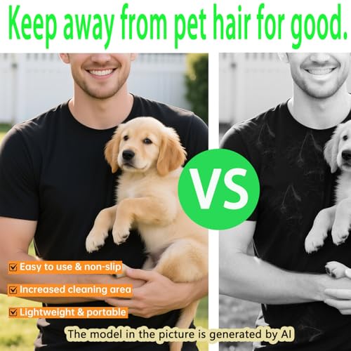 Pet Hair Remover, electrostatic pet Hair Removal Gloves - Reusable cat and Dog Hair Removal Tools for Furniture, Clothing, and Bedding - Sofas, Blankets, and Hair Removal Controls (2 Pieces)