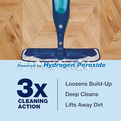 Bona PowerPlus Hardwood Floor Deep Cleaner Refill - 128 fl oz - Refill for Bona Spray Mops and Spray Bottles - Residue-Free Floor Cleaning Solution for Wood Floors - size: 128 Fl Oz (Pack of 1)