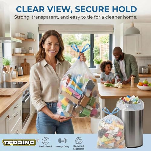 1.6 Gallon Mini Trash Bags Drawstring, Unscented, White, 120 Count | Tear-Free, 6 Liter Little Plastic Garbage Bag, Strong Wastebasket Can Liners, Fit 1 - 1.6 Gal, for Home Bathroom Office Car - color: 1.6gal-120