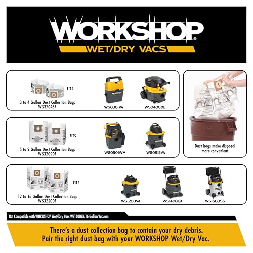 WORKSHOP Wet/Dry Vacs WS25002A 2-1/2-in. Crevice Tool Vacuum Attachment | Reaches into Tight Spaces and Crevices, For WORKSHOP Shop Vacuum Cleaners, Fits 2-1/2-inch Extension Wands and Hoses - size: 2-1/2"