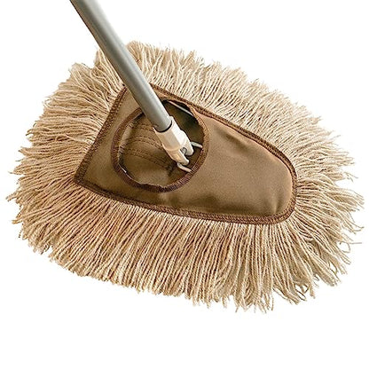 Stanley Home Products Washable Nylon Dry Mop - Removes Dust and Dirt from Surfaces and Hard to Reach Areas (Complete Mop) - size: Complete Mop