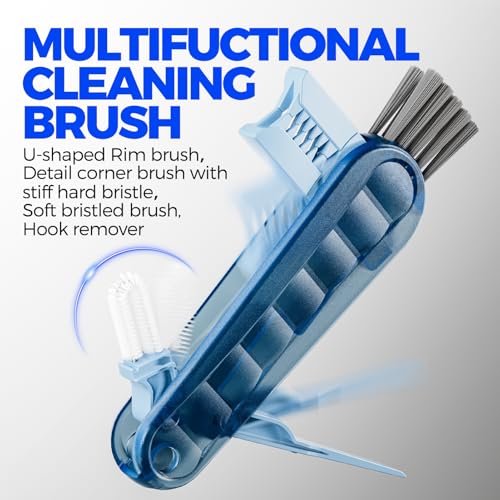 6 Pack Holikme 4 in 1 Cup Lid Cleaning Brush Set with 3 Straws, Multifunctional Bottle Brush, Silicone Cup Lid Gap Cleaner, Bristle Crevice Cleaning Brush, Flat End Brushes, Navy & Black & Olive - color: Navy & Black & Olive
