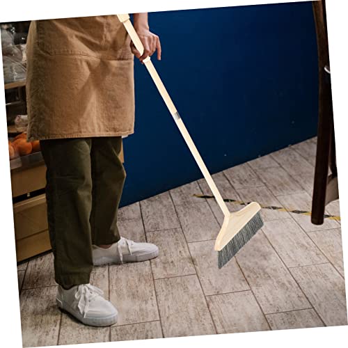 Long Handle Soft Broom for Indoor Cleaning Lightweight Dust Broom with Detachable Design Efficient Sweeping Tool for Home and Office