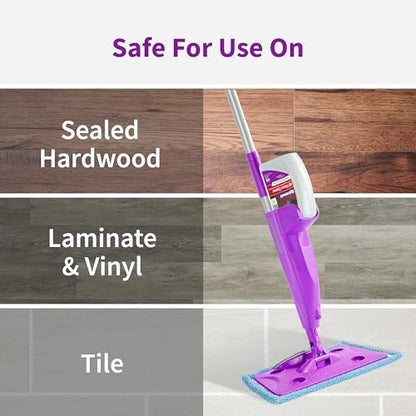 Rejuvenate Click N Clean Multi-Surface Spray Mop All-in-One Kit Cleans and Revitalizes Floors, 1 Count