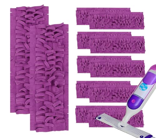 12 Pack Mopping Pads Refills for Swiffer PowerMop, Reusable Microfiber Mop Pads,Compatible with Swiffer Power Mop Refills, Washable MopPad Use for Most Floor Types - color: 12p